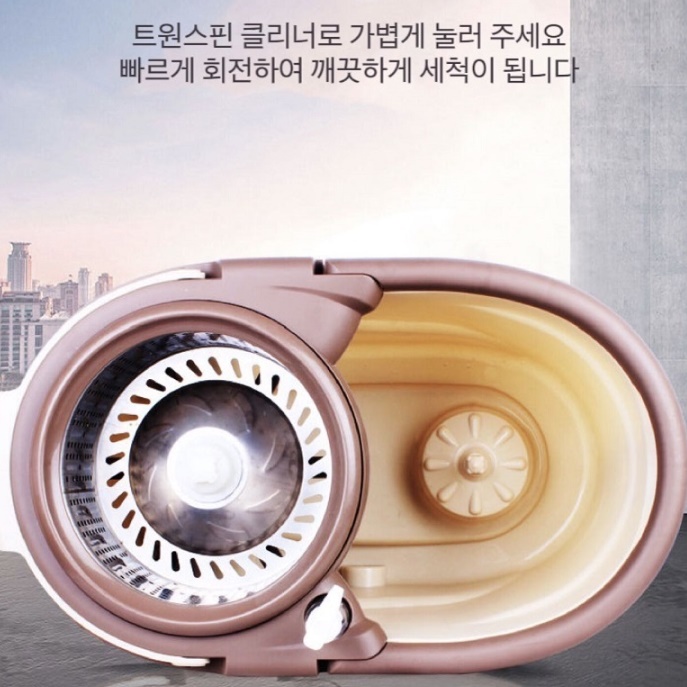 업소용밀대 매장바닥청소 걸레 업소용대걸레 사무실물걸레 - 상세 이미지 3