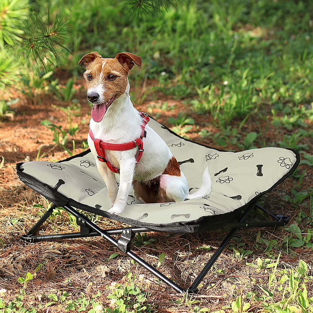 레토 강아지 해먹 캠핑침대 캠핑의자 애견 침대 방석 이미지 2
