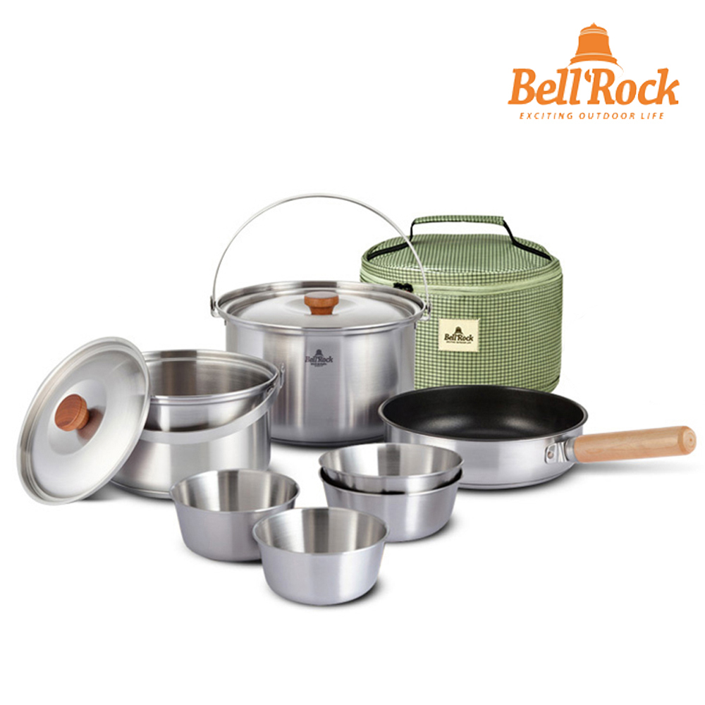 벨락코펠세트 S9 캠핑냄비 식기 그릇 코팅팬구성