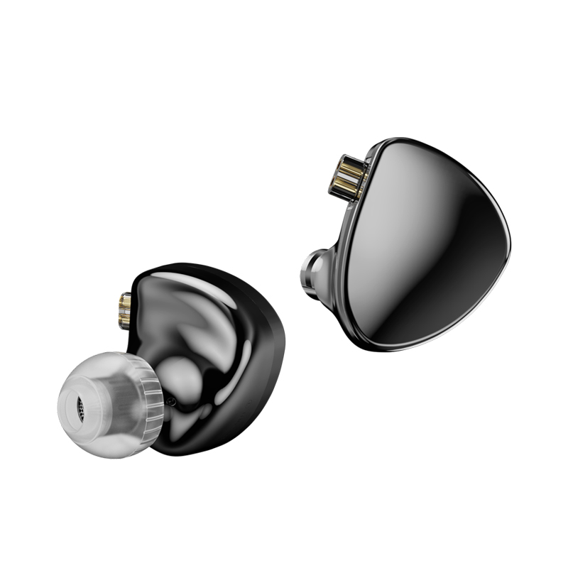 [크리스마스 특별행사] TRN MT5 HIFI 인이어 유선 이어폰 블랙 마이크 없음