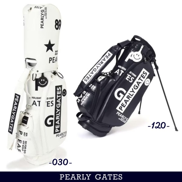 파리게이츠 PEARLY GATES 골프 스탠드 캐디백 스마일 골프백 053-3980301 - 상품 이미지