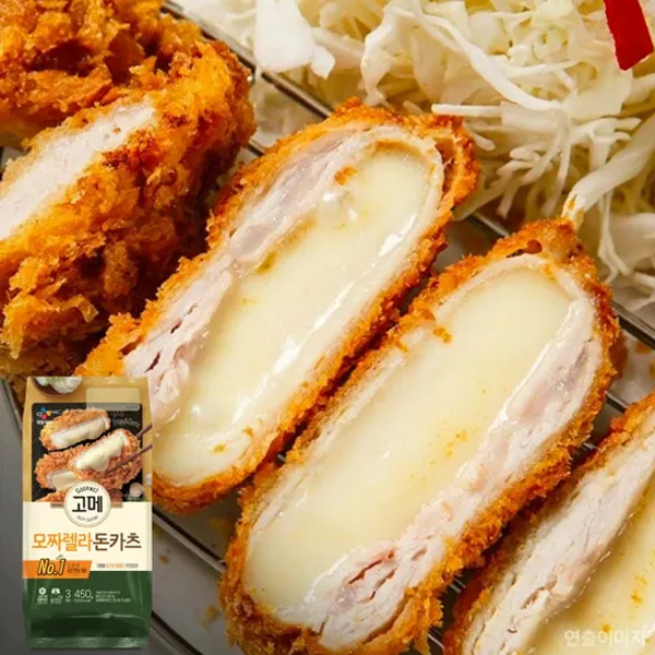 고메 바삭튀겨낸모짜렐라돈카츠450g : 바로식탁