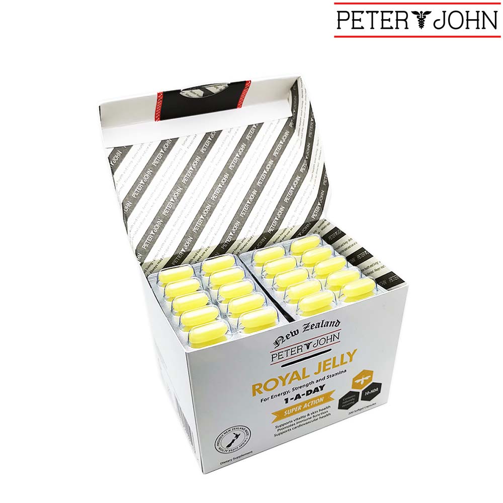 뉴질랜드 로얄젤리 피터앤존 로얄제리 1000mg 10-HDA 200 소프트젤 캡슐 - 상세 이미지 5