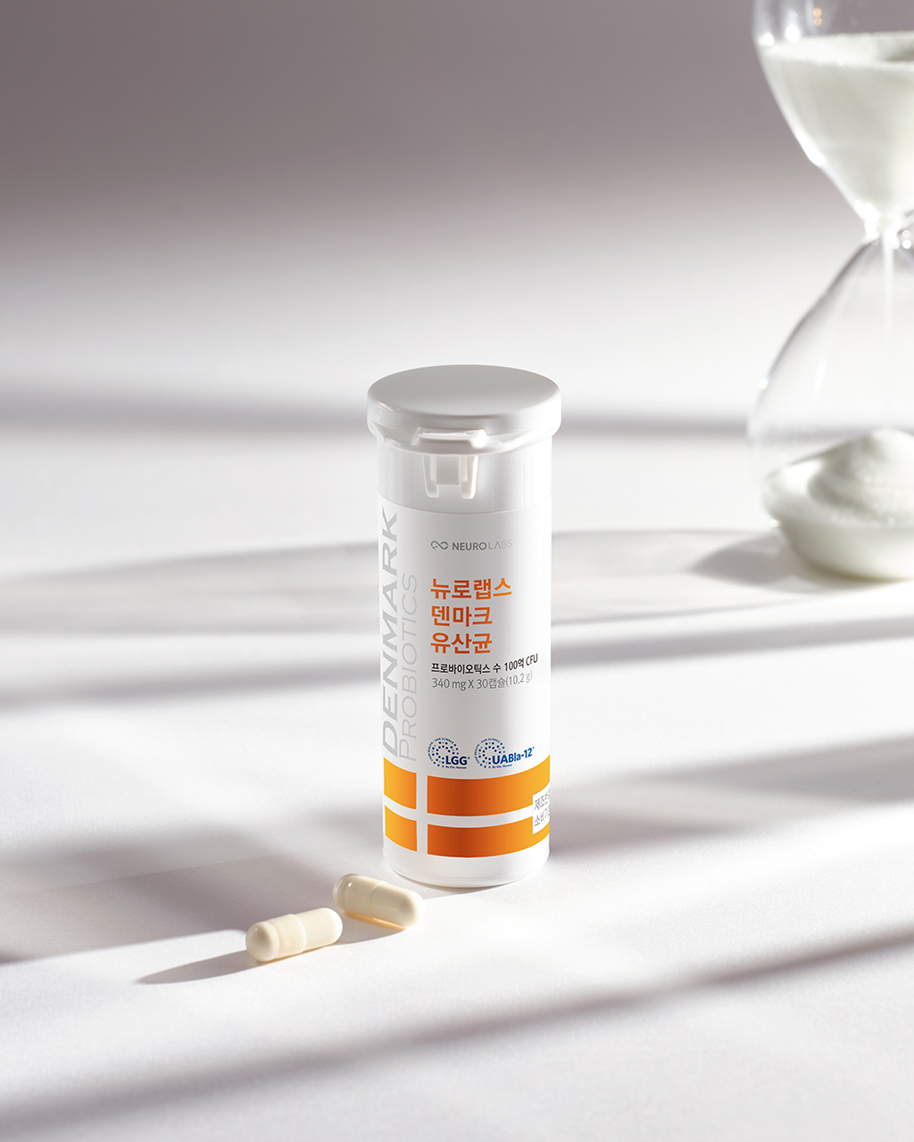 뉴로랩스 덴마크 유산균 LGG 유아블라 배변활동 장건강 30캡슐, 3개