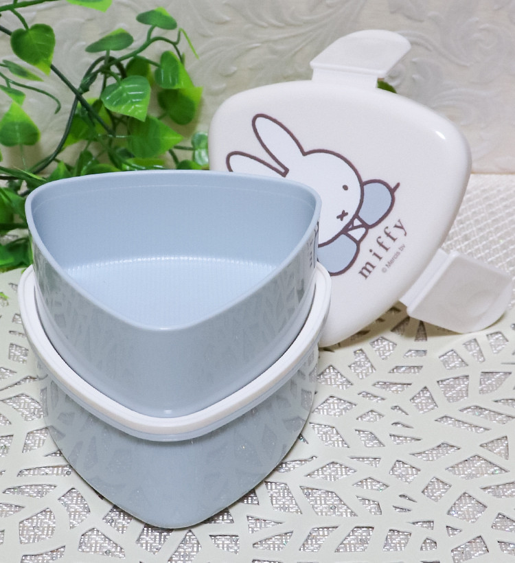 스케이터 미피 캐릭터 삼각김밥용 항균 2단 포크 도시락 500ml ONWT1AG - 주방·식기 - 하카타몰
