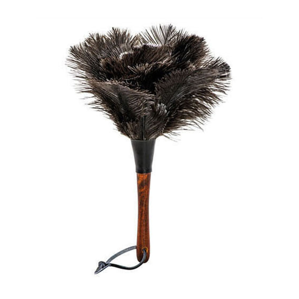 레데커 타조털 먼지털이 먼지털이개 블랙 35cm [I]