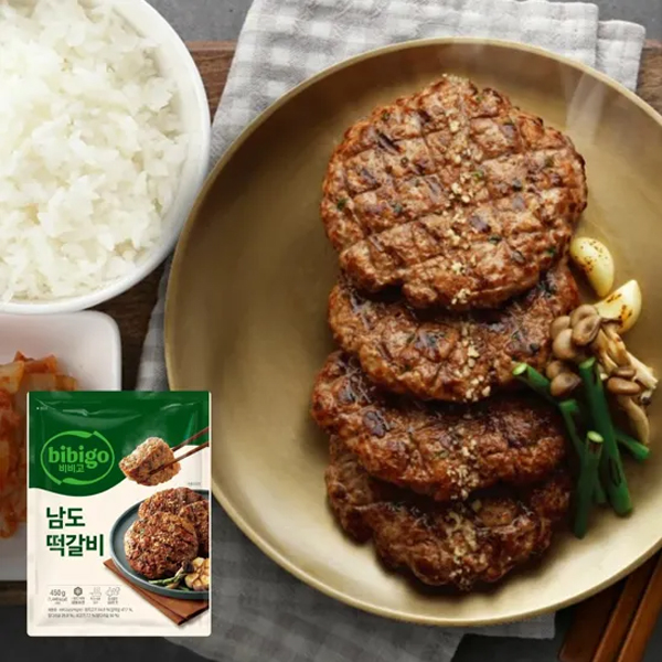비비고 남도떡갈비 450g : 바로식탁