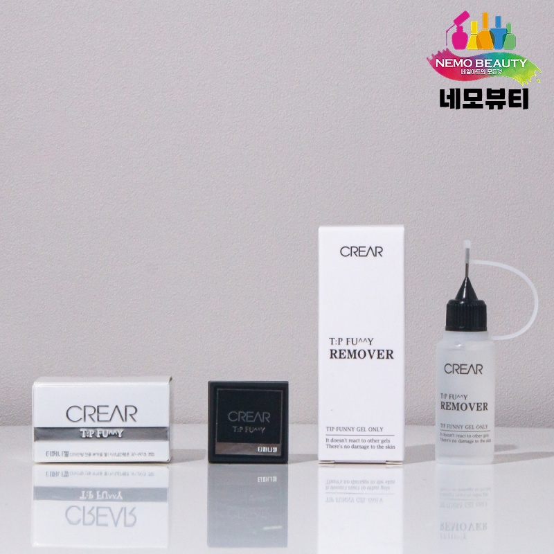 크레아 티퍼니젤 전용리무버 세트 팁연장 : 네모뷰티