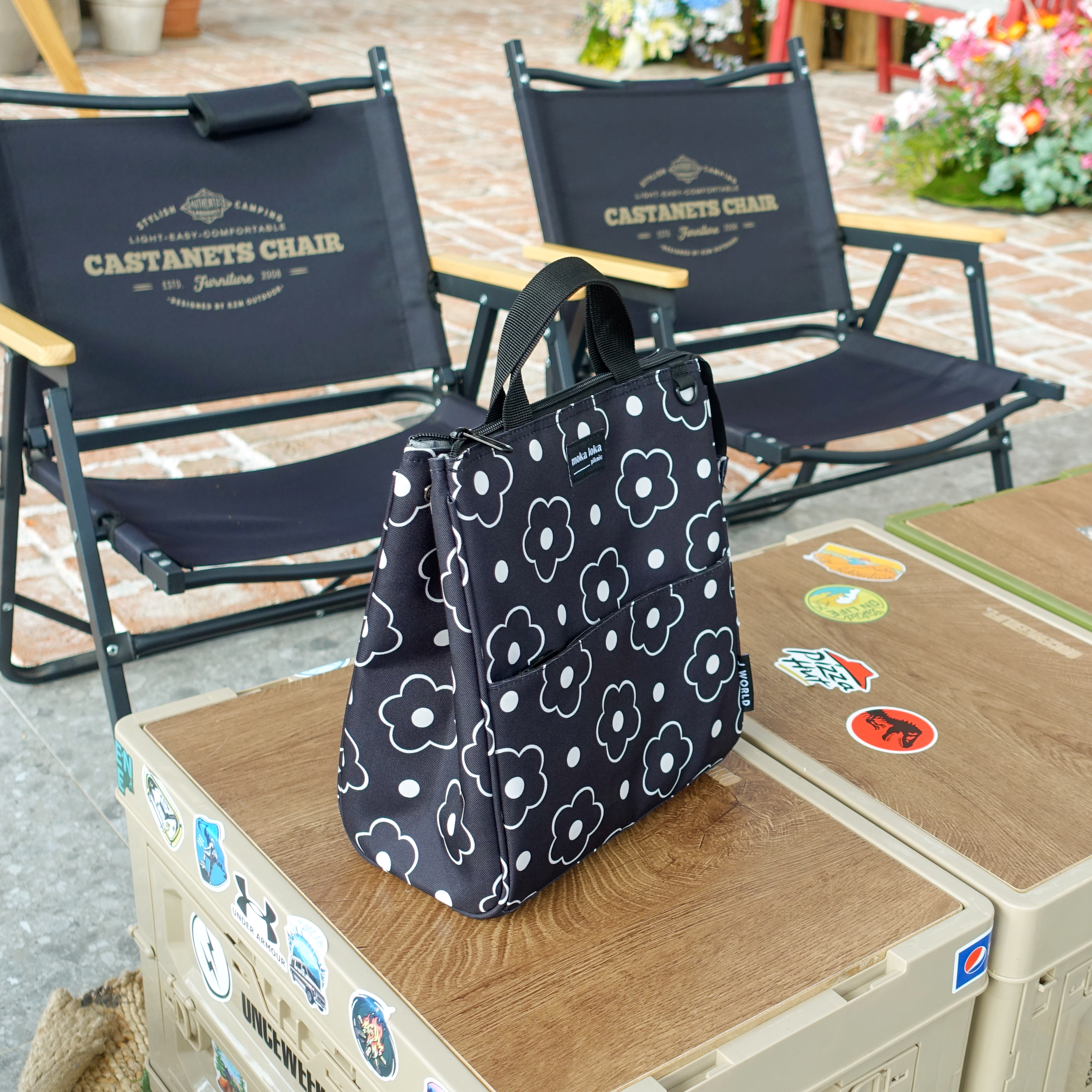 제이월드 케리 도시락가방 직장인 보온 보냉백 다이어트 런치백 LB-08