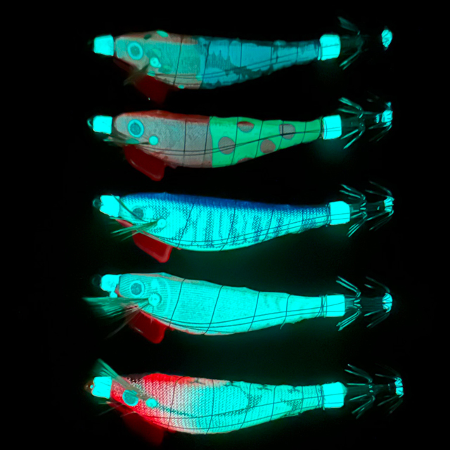 미니 삼봉 에기 60mm 쪼맹이 UV 케이무라 야광 한치 문어 쭈꾸미 갑오징어에기 - 상세 이미지 3