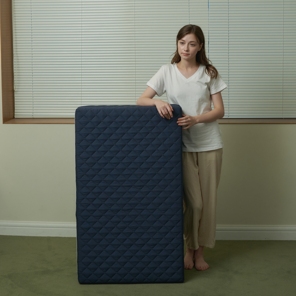 퓨어셀 접이식 매트리스 바닥 1인용 멀티싱글 3단접이식 단단한 매트릭스 7cm