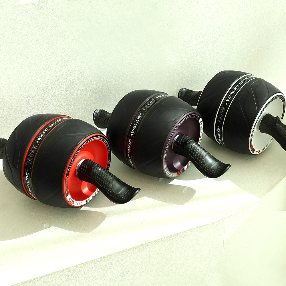 엑피트 AB슬라이드 롤아웃 뱃살빼는 복근운동기구 롤러 슬라이더 스마트 코어휠 이미지 4