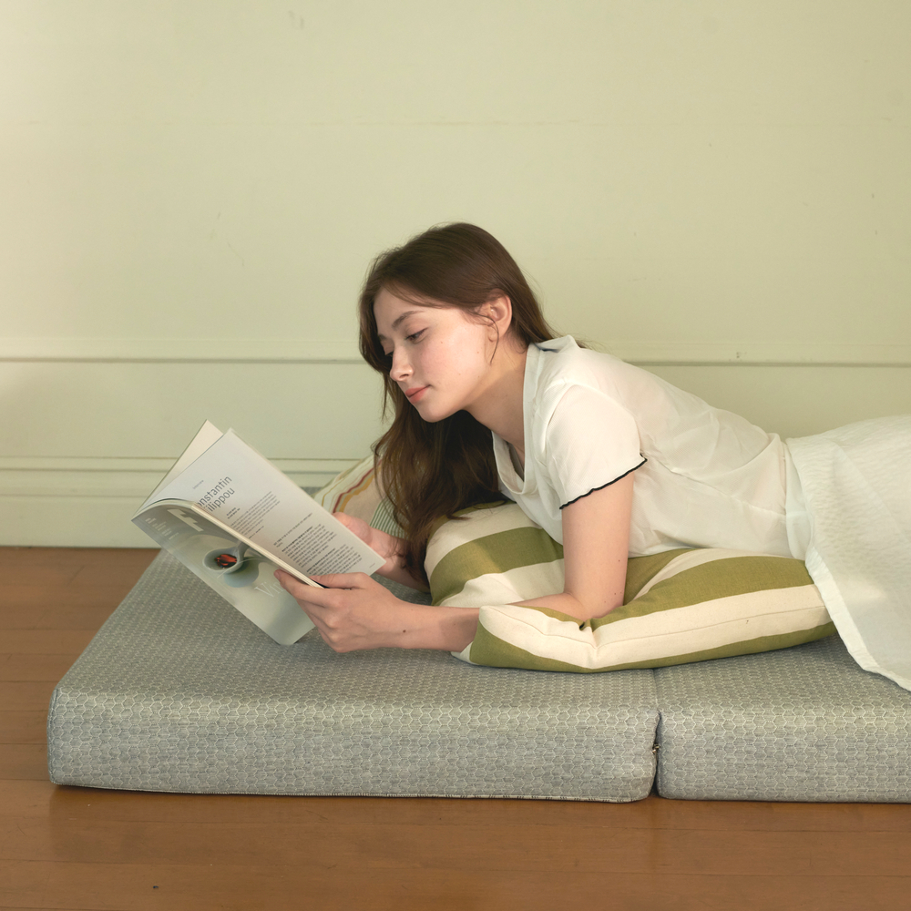 퓨어셀 접이식 매트리스 바닥 1인용 멀티싱글 3단 단단한 매트릭스 11cm MS