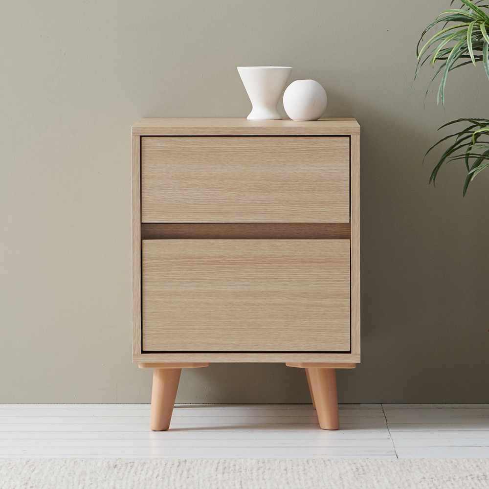 장인가구 헤렌 원룸 미니 TV 서랍 거실장 400 2서랍