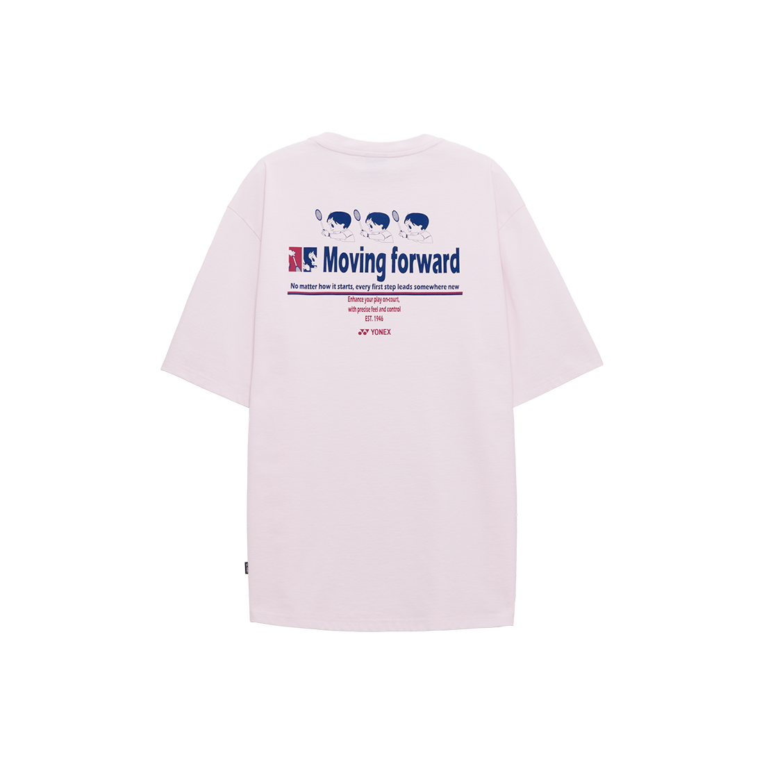 요넥스 243TS038U 배드민턴 반팔 티셔츠 남녀공용 운동복 24FW - 상세 이미지 4