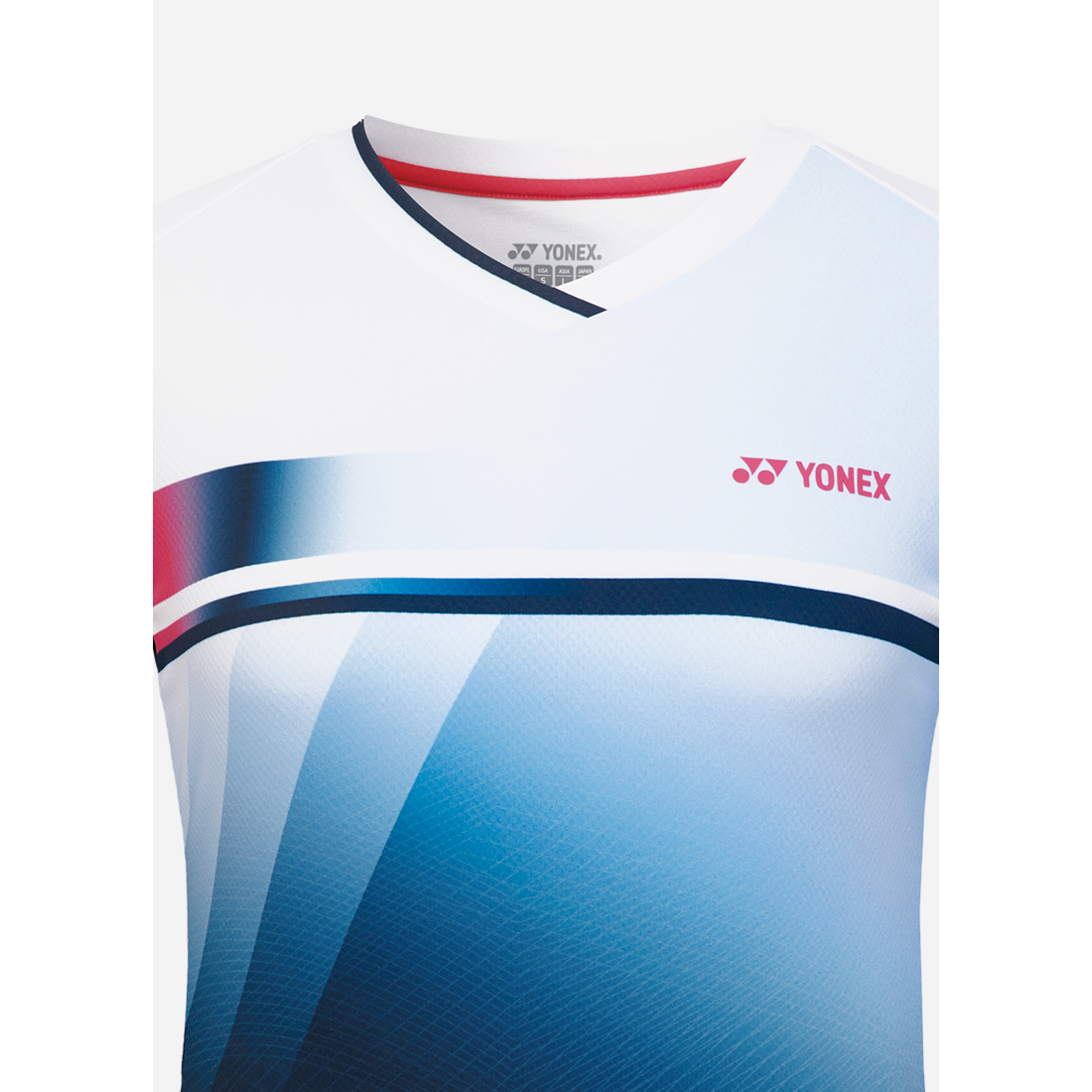 요넥스 243TS008F 배드민턴 반팔 티셔츠 여성 운동복 2024FW - 상세 이미지 3