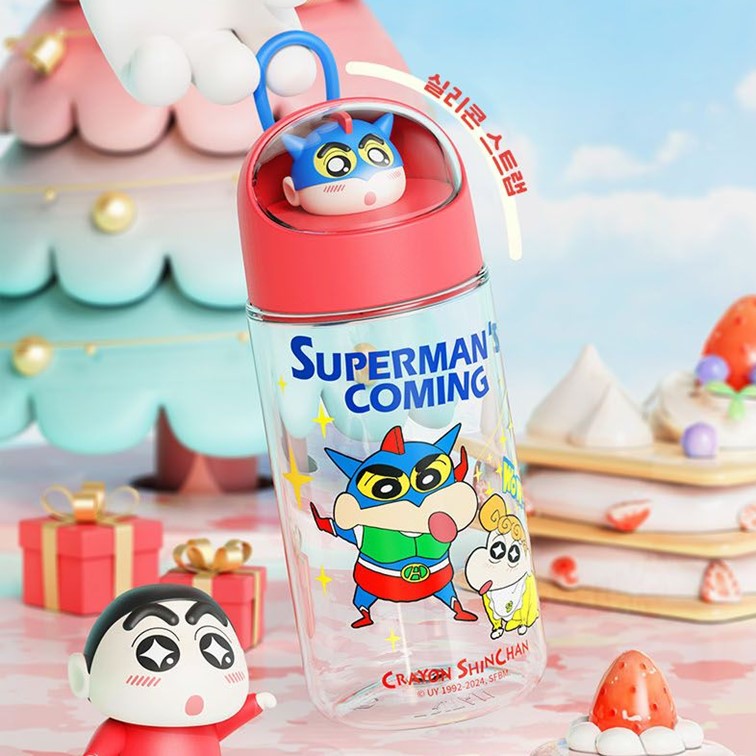 짱구 물통 물병 500ml 우주캡슐 트라이탄 - 상세 이미지 5