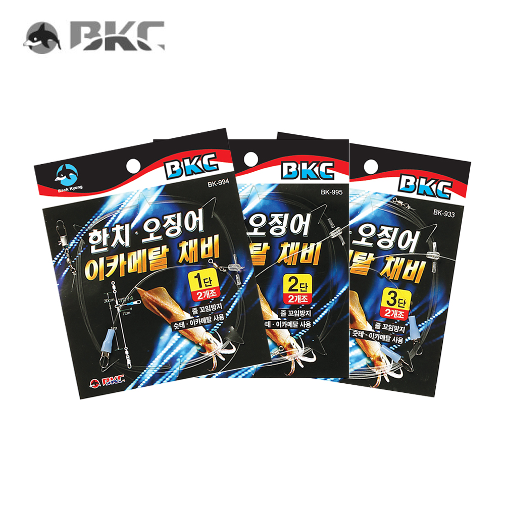 백경 BK-994 이카메탈 오징어 한치채비 - 상세 이미지 2