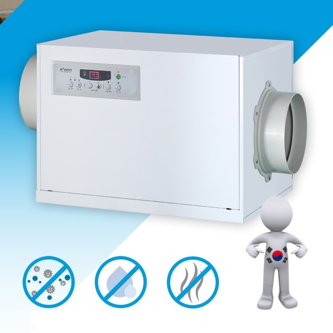 1등급 산업용대용량 천정형제습기 매립형 천장형 빌트인 제습기