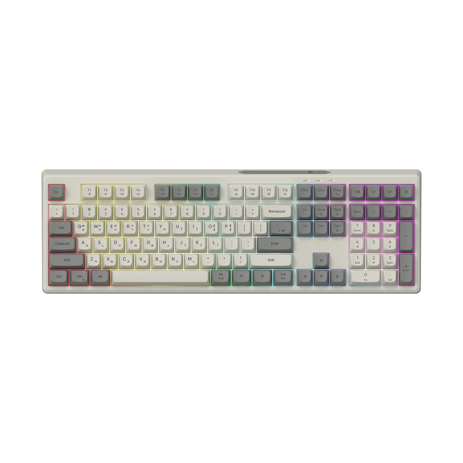 GK01 멤브레인 키보드 레트로 USB-C 사무용 게임용 - 상세 이미지 2