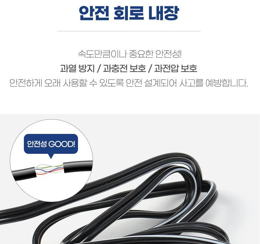 차량용 시가잭 4구 소켓 고용량 시거잭 이미지 6