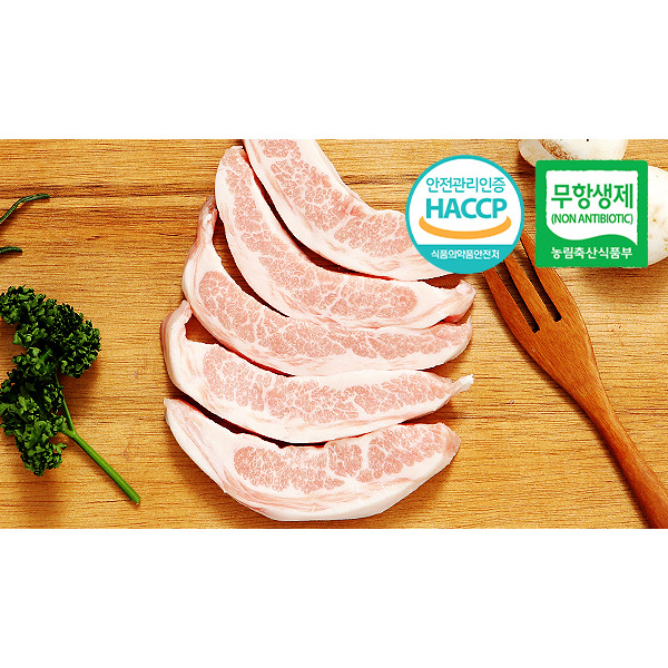 [웰굿] [아우내축산] 무항생제HACCP 1등급 한돈 항정살 구이용 1kg : 롯데아이몰