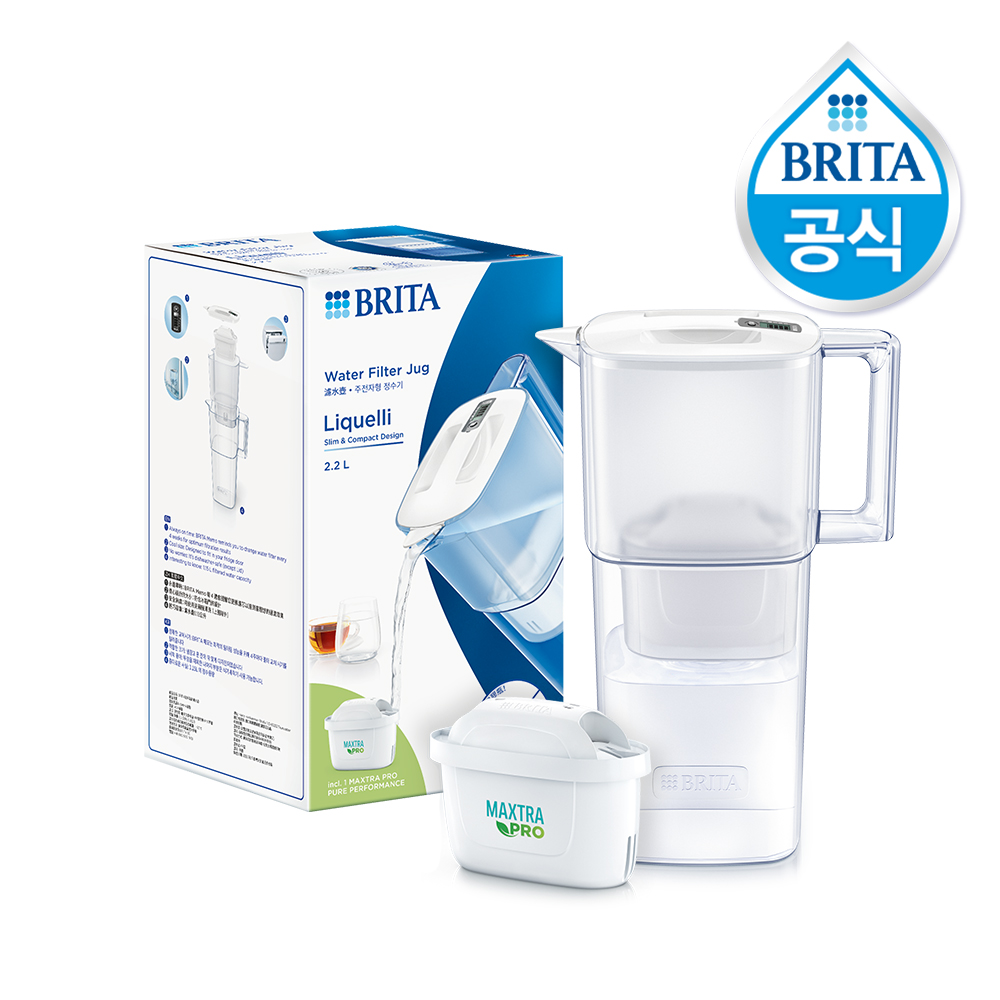 브리타 정수기 리켈리 2.2L 화이트+기본필터 1입 상세 이미지 8