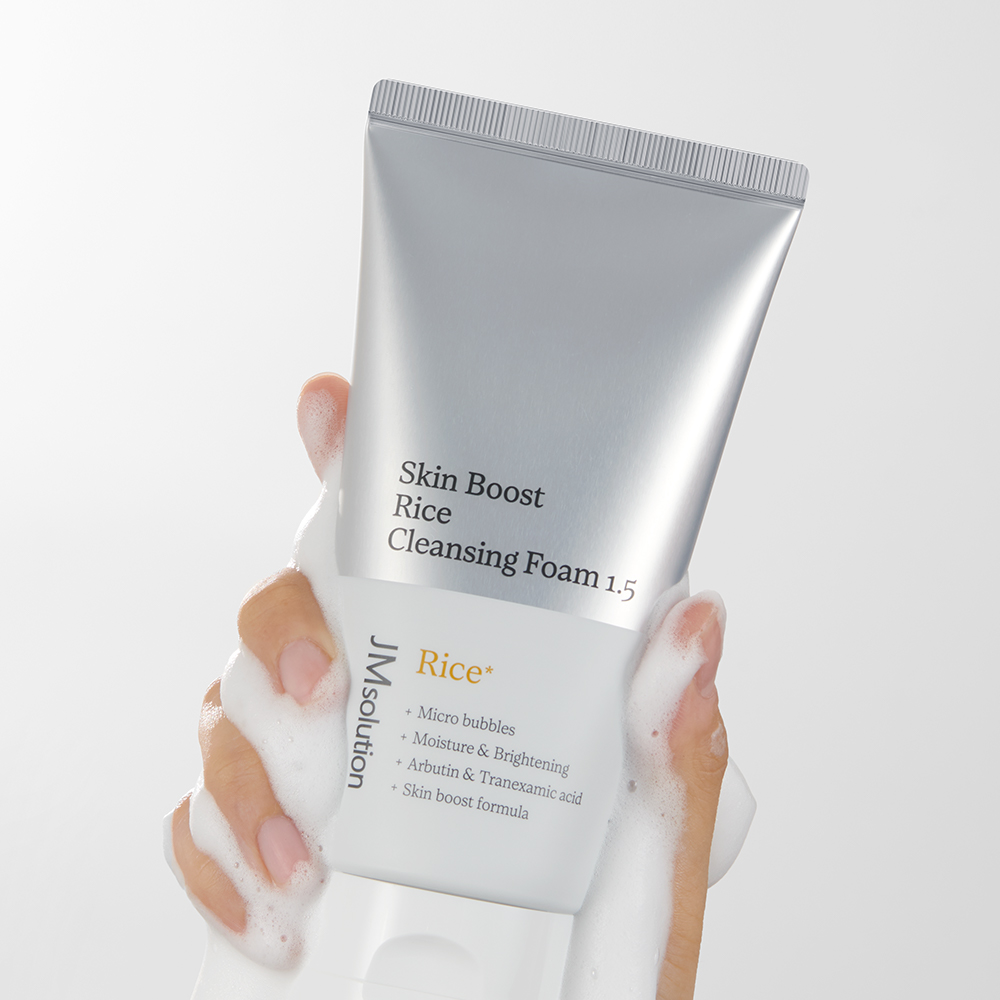JM솔루션 스킨 부스트 라이스 클렌징 폼 150ml - 상세 이미지 3