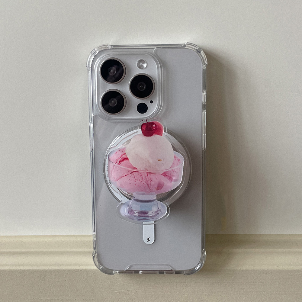 cherry ice cream 디자인 [맥세이프 아크릴스마트톡] - 상세 이미지 2