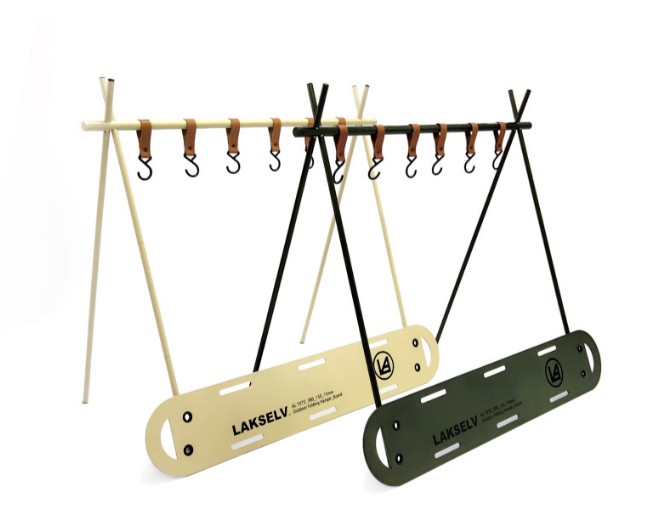 락셀 인디언행어 캠핑행어 상판 메쉬망 고리 가방 풀세트