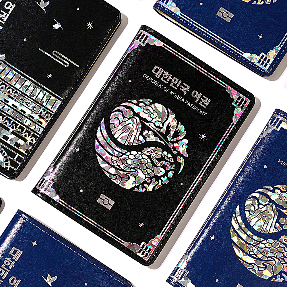 여권케이스 여권슬리브 지갑 커버 가죽 RFID차단 안티스키밍