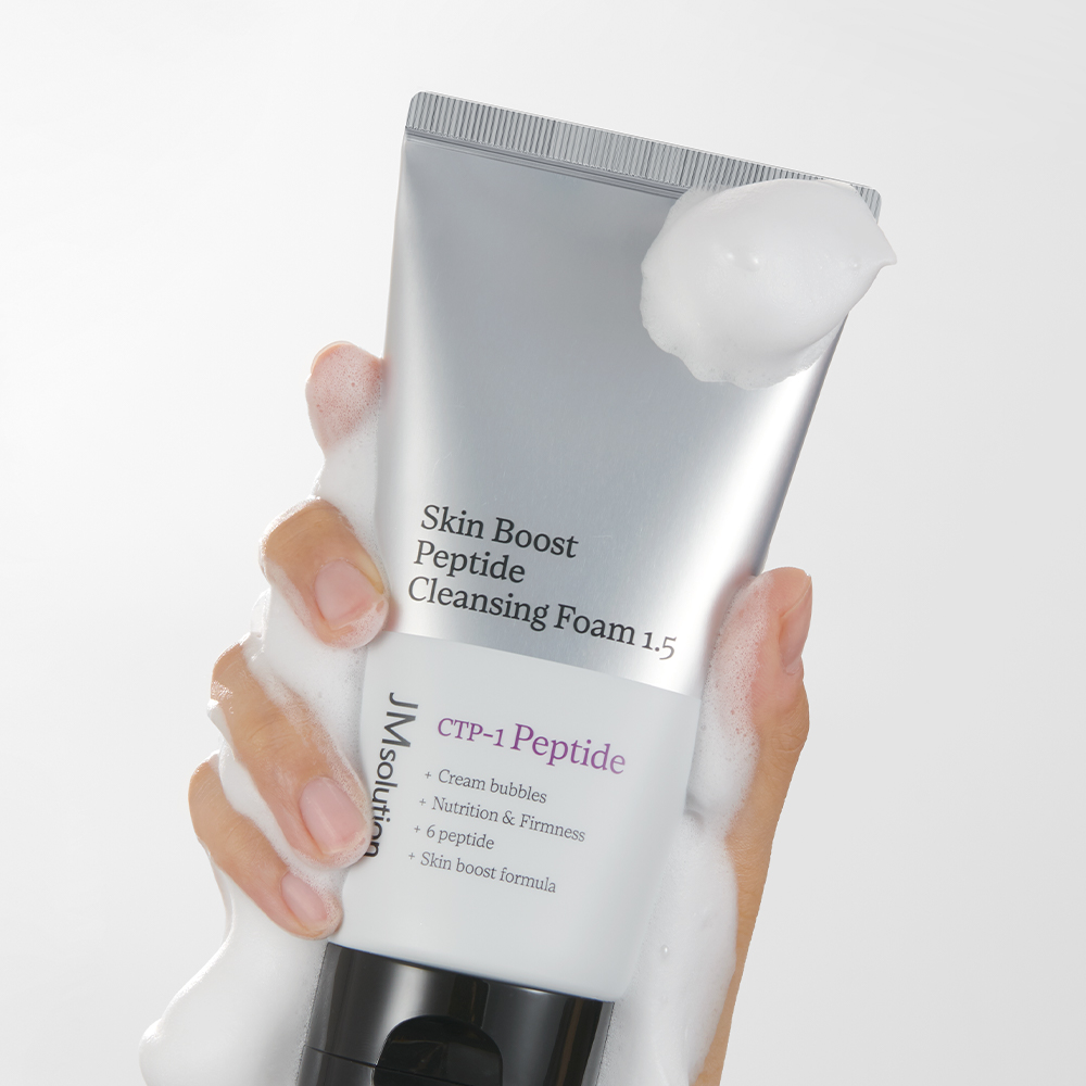 JM솔루션 스킨 부스트 펩타이드 클렌징 폼 150ml - 상세 이미지 3