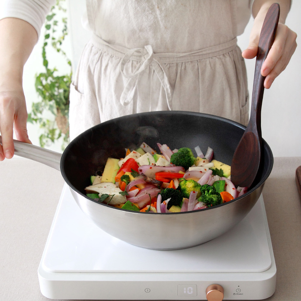 쿡에버 프라임 코팅 인덕션 스텐 프라이팬 20cm / 스텐팬