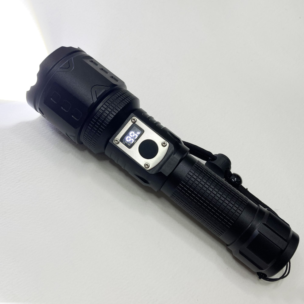 몬스터파워 갤럭시 XHP360 LED 후레쉬 줌 충전식 써치라이트 손전등