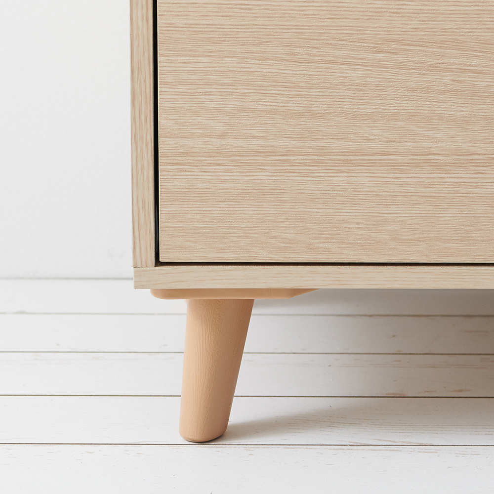 장인가구 헤렌 원룸 미니 TV 서랍 거실장 400 2서랍