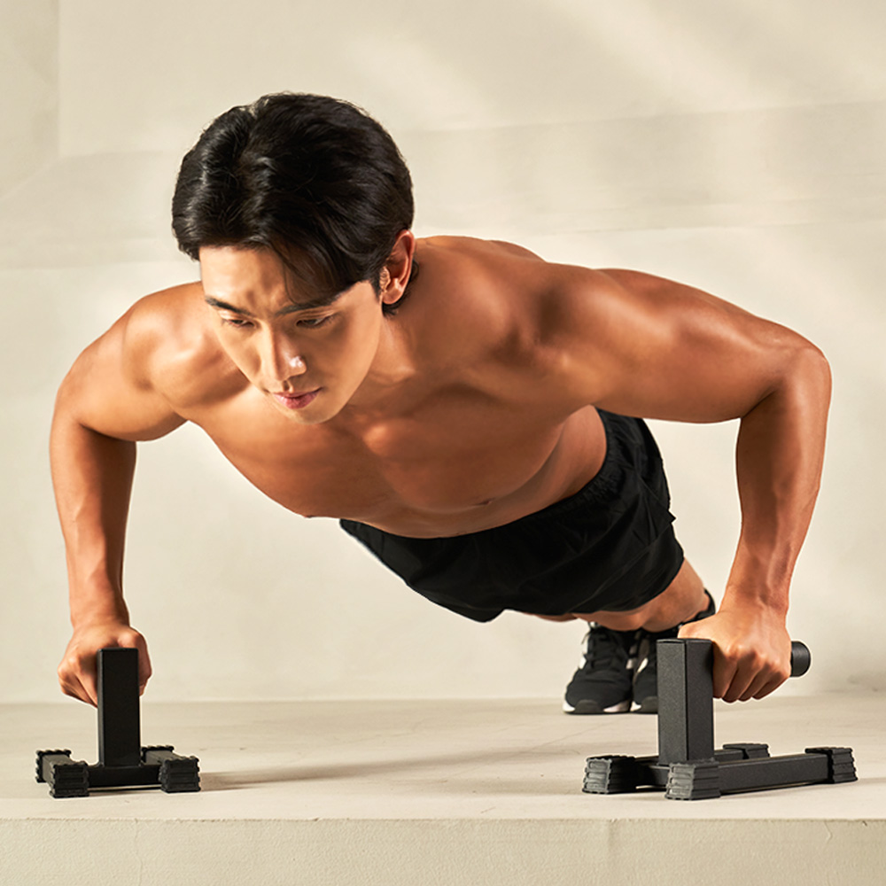 스포틀러 프리미엄 푸쉬업바 팔굽혀펴기 기구 홈트 홈짐 상체 가슴 운동 기... 운동러 솔직 후기 | 실사용 리뷰 - 대표 이미지