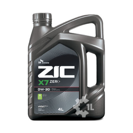ZIC ZERO X7 SQ 0W30 4L 100% 합성엔진오일