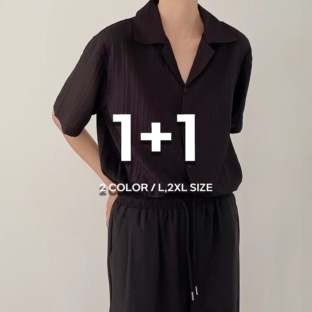 1+1 오픈카라티 피케티셔츠 - 상세 이미지 2