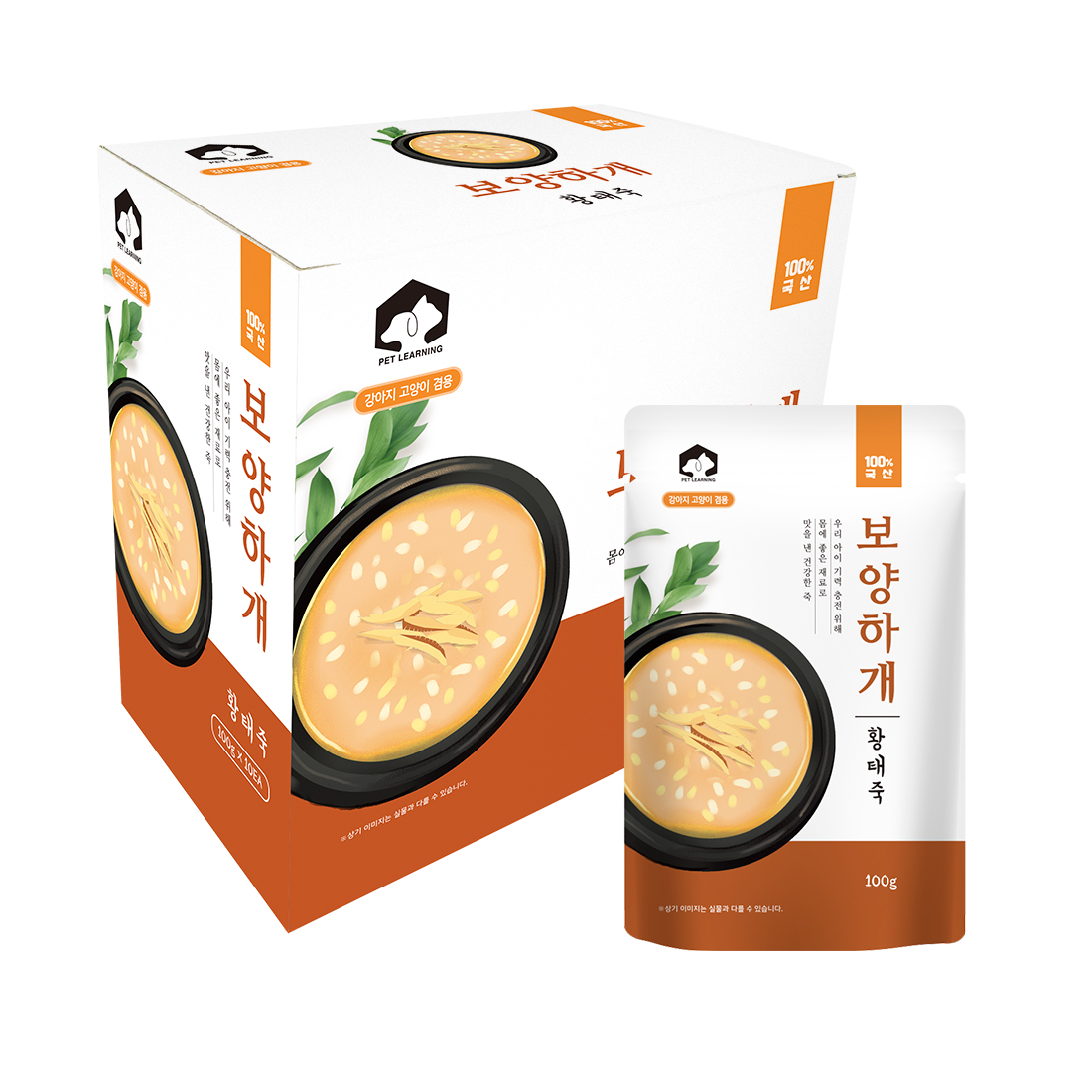 펫러닝 강아지삼계탕 강아지캔 통조림 습식 간식 보양하개 오리고기, 100g, 1개 - 상세 이미지 5