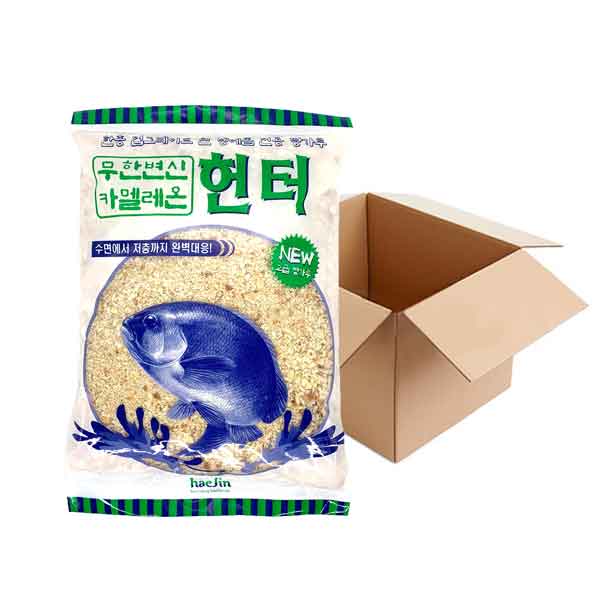 해진 무한변신 카멜레온 헌터 벵에돔 빵가루 1박스 12개입 미끼 집어제 파우더 - 상세 이미지 4