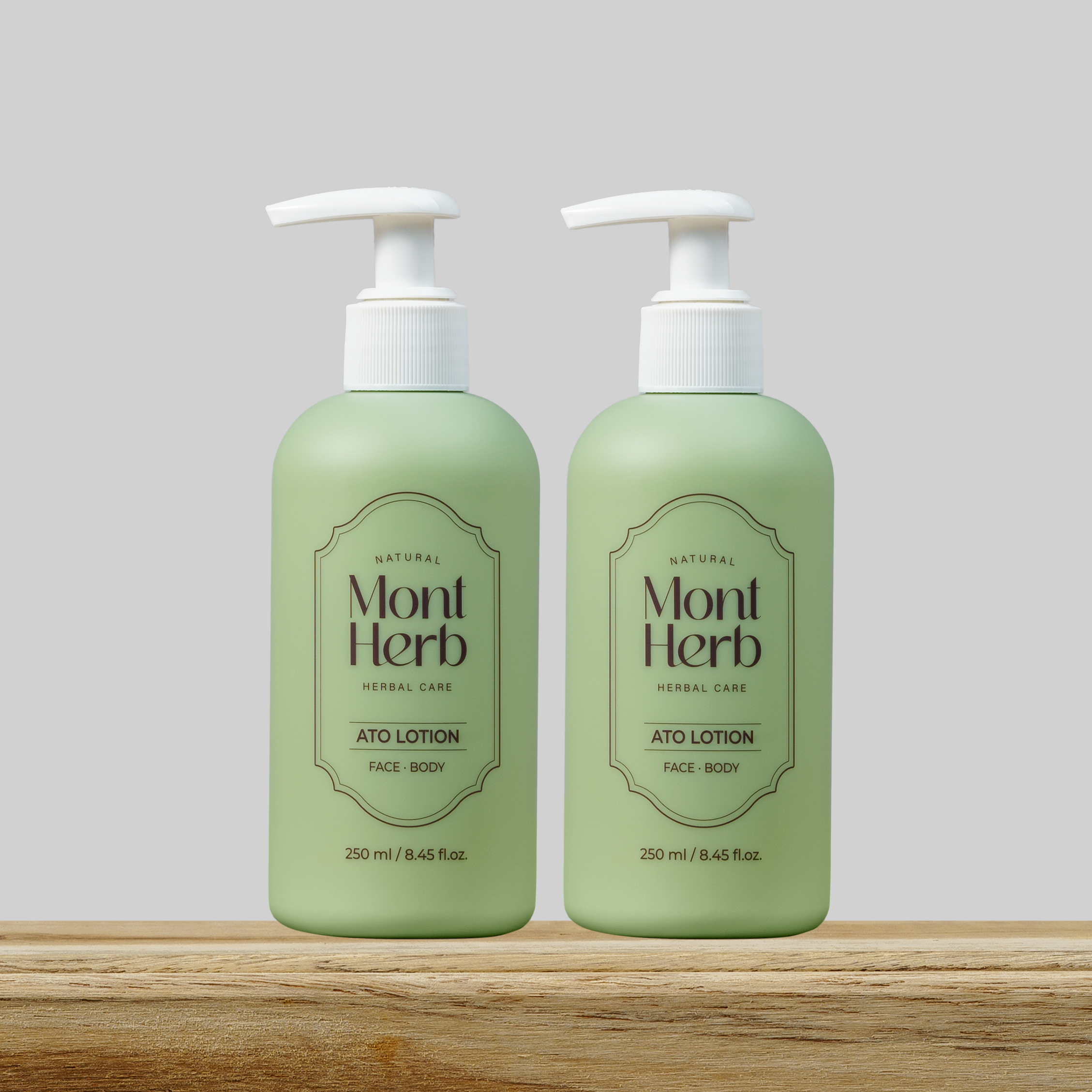 몽뜨허브 아토 천연 아기 로션 250ml + 250ml