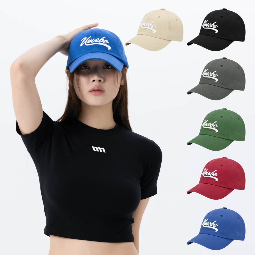 유미비 야구모자 얼굴작아보이는 모자 대두 커플 헬스 깊은 캡 볼캡