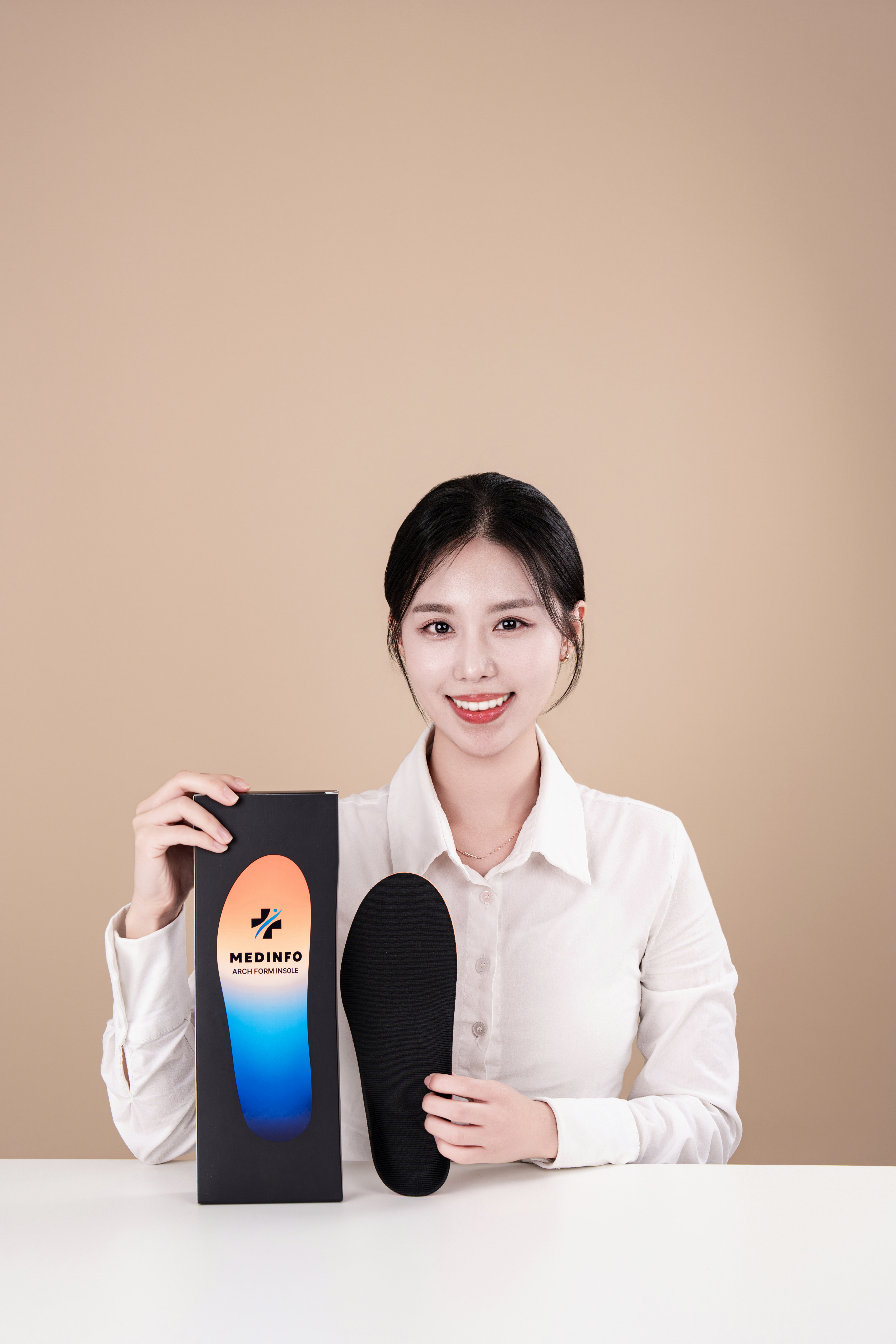 메디인포 아치리프트 30/5 족저근막염 증상 평발 아치 운동화 등산화 안전화 군대 군화깔창 상품 이미지