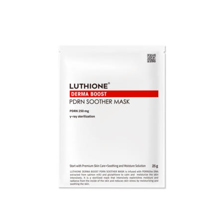 [루치온] PDRN 수더마스크 25gx5매 더마부스트 미백 주름 글루타치온 기능성