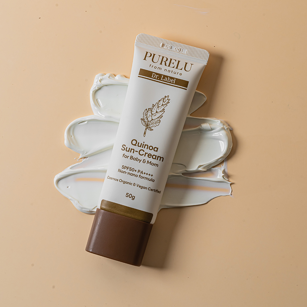퓨어루 퀴노아 아기선크림 무기자차 유기농유아·키즈 워터프루프 SPF50 50ml, 1개 이미지 4
