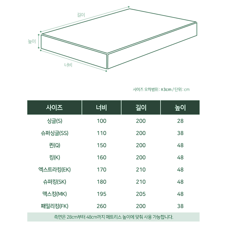 탑베딩 프로 KC 영유아 진드기차단 침대 밴드형 매트리스 방수커버 다크그레이, SS 이미지 8