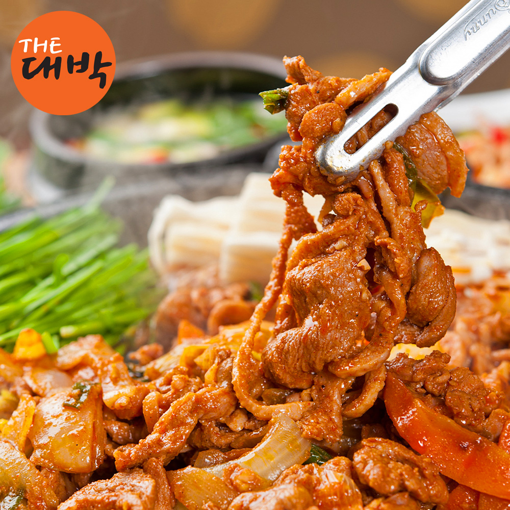 국내산 오리주물럭 오리불고기 고기 양념 캠핑음식