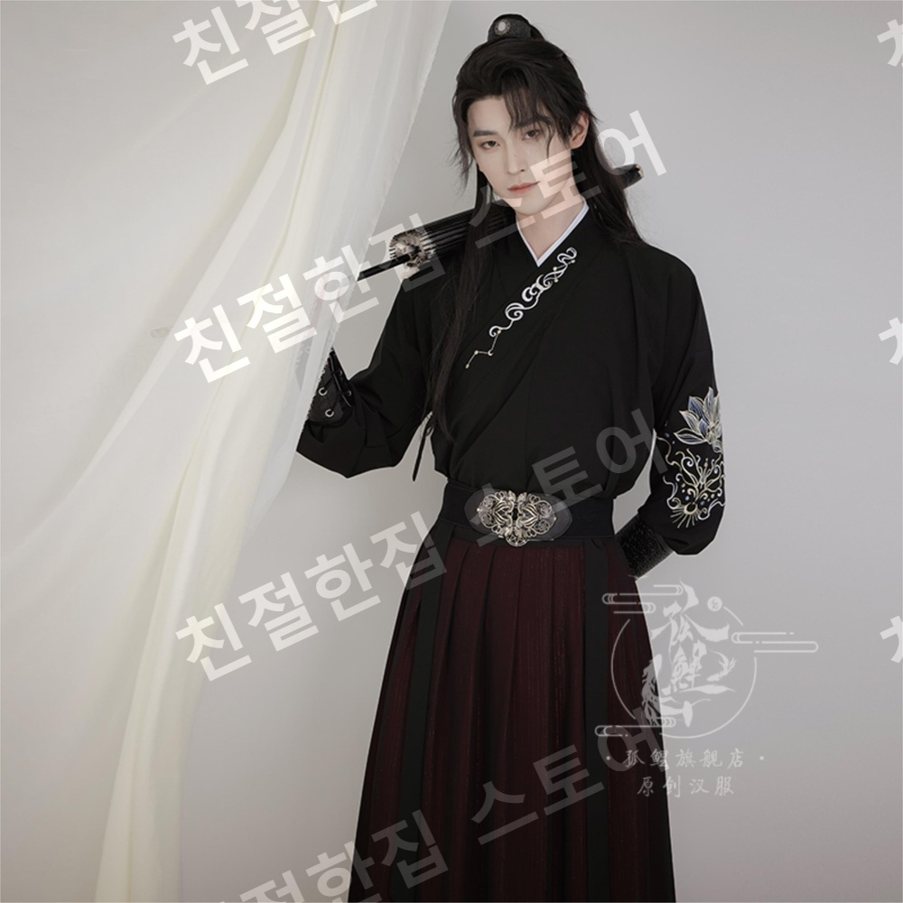 호위무사한복 졸사 개량한복 남자 무대 협객 사극 - 상품 이미지
