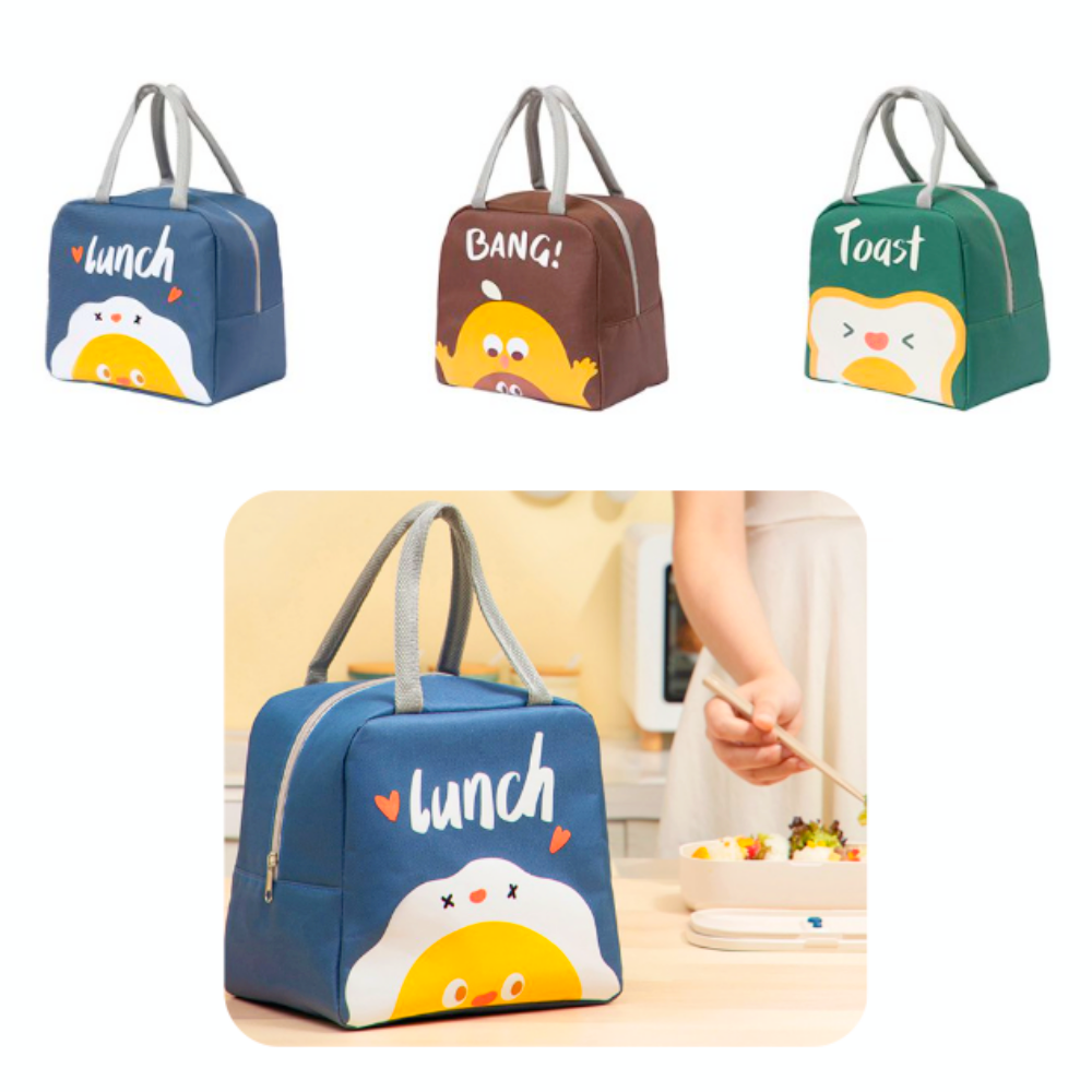 캐릭터보냉 도시락가방 색상 초등학교유치원 관공서피크닉가방 캐릭터보냉백 네이비