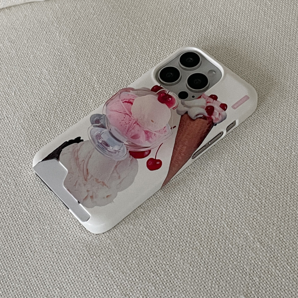 cherry ice cream 디자인 [아크릴스마트톡] - 상세 이미지 4